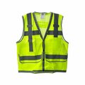 Cordova COR-BRITE Heavy-Duty Surveyor Vests, Lime, XL VS296XL